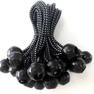 BLACK BALL BUNGEE 11" 25PK