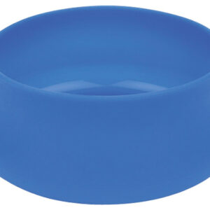 SQUISHY DOG BOWL SM 24OZ BLUE