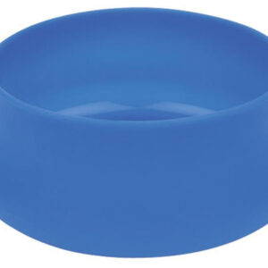 SQUISHY DOG BOWL MD 32OZ BLUE