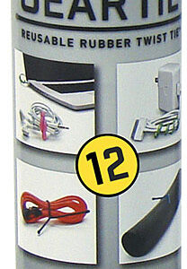 GEAR TIE TUBE ASSORTMENT 12 PK
