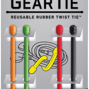 GEAR TIE 3"-ASST 4PK
