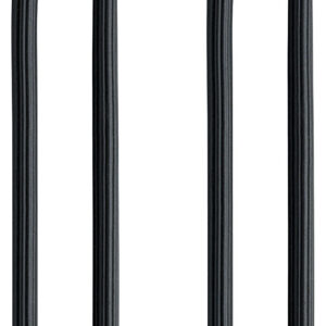 GEAR TIE 6" BLACK 2PK