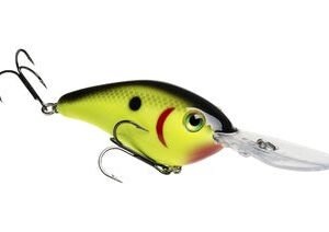 Strike King Series 6XD - 1oz Black Back Chartreuse