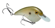 Strike King Chick Magnet Flatside 7-16oz 2.25in Green Gizzard Shad