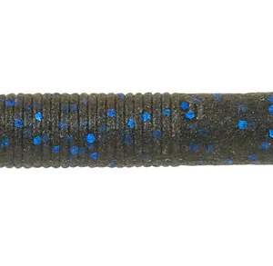 Berkley PowerBait MaxScent The General 5in Black Blue Fleck-Blue 8ct