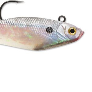Storm WildEye Swim Shad 2" 1-8oz 3ct Pearl