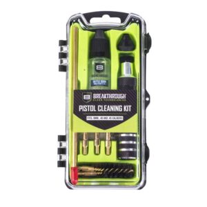 Breakthrough Clean Technologies Vision Series Handgun Cleaning Kit .357-.38-.40-.44-.45 Cal
