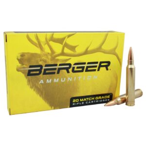 Berger Classic Hunter Rifle Ammunition 6mm Creedmoor 95gr 20-ct