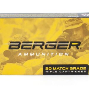 Berger Bullets Hybrid OTM Tactical Match Grade Ammunition  6.5 Creedmoor 130 gr 2921 fps 20-ct