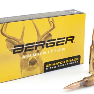 Berger Classic Hunter Rifle Ammunition 6.5mm Creedmoor 135 gr Hybrid Hunter 2851 fps 20-ct