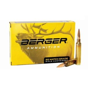 Berger Elite Hunter Rifle Ammunition 6.5mm Creedmoor 140gr HPBT 2842 fps 20-ct