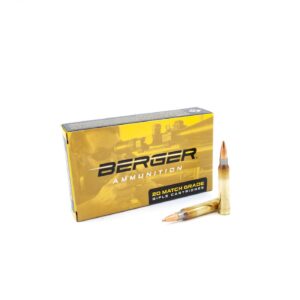 Berger Tactical Rifle Ammunition .223 Rem 77gr OTM 2750 fps 20-ct