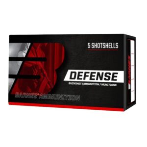 Barnes Defense Buckshot Shotshells 12ga 2-3-4" 8 plts 1200 fps #00 5-ct