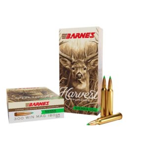 Barnes Harvest Sierra Tipped GameKing Ammunition .300 Win Mag 180gr PT 2960 fps 20-ct