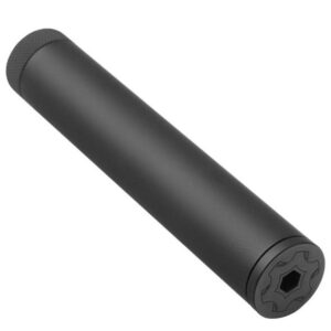 CMMG Defcan 22 Gen 2 Direct Thread Suppressor 22 LR Stainless Steel Black