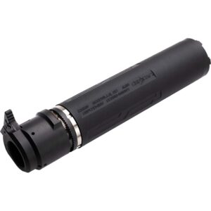 CMMG Defcan 57 Direct Thread Suppressor 5.7x28mm-4.6x30mm 1-2x28 Black