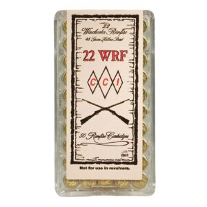 CCI Winchester Rimfire Ammunition .22 WRF 45 gr JHP 1300 fps 50-ct