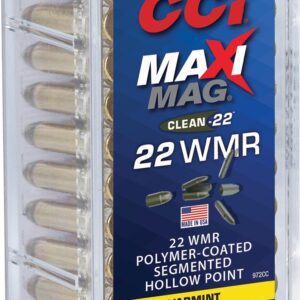 CCI Maxi Mag Rimfire Ammunition .22 WMR SHP 1875 fps 50-ct