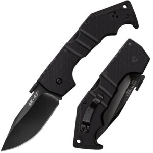 Cold Steel AK-47 Lockback Knife Black G-10 - 3-1-2" Blade Black