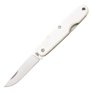 Bear & Son Cocobolo Slip Joint Execute Folding Knife 2-1-4" Drop Point Blade White Smooth Bone