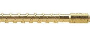 J. Dewey Parker Hale Style Brass Rifle Jag - Female Thread 8-36 .243-.257-6.5mm