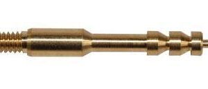 J. Dewey Brass Rifle Jag - Female Thread 8-36 .24 cal-6mm