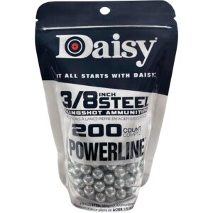 Daisy 3-8" Slingshot Steel Ball Ammo 200-ct