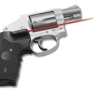 Crimson Trace Revolver Lasergrip - S&W J-Frame Round Butt Extended Grip