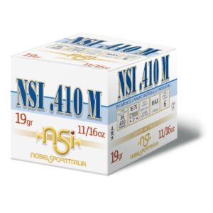 Nobel Sport 410 M Shotshells .410 ga 3" 11-16 oz 1145 fps #9 25-ct