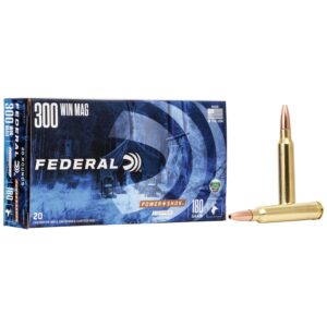 Federal Copper Power-Shok Rifle Ammunition .300 Win Mag 180gr CHP 20-ct