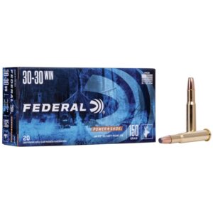 Federal Power-Shok Rifle Ammunition .30-30 Win 150 gr FNSP 2390 fps - 20-box