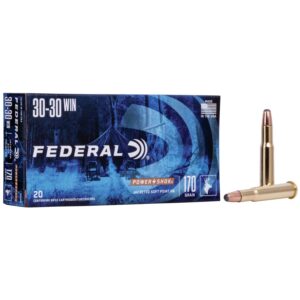 Federal Power-Shok Rifle Ammunition .30-30 Win 170 gr RNSP 2200 fps - 20-box