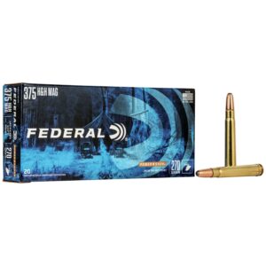 Federal Power-Shok Rifle Ammunition .375 H&H 270 gr SP 2690 fps - 20-box