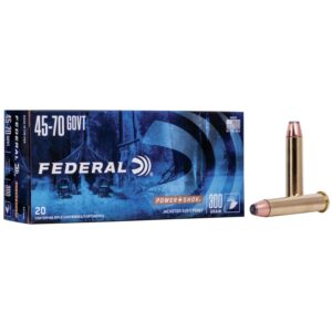 Federal Power-Shok Rifle Ammunition .45-70 Gov 300 gr SP 1850 fps - 20-box