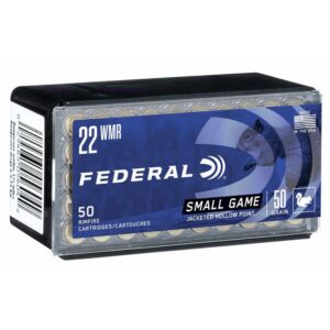 Federal Game-Shok Rimfire Ammunition .22 WMR 50 gr JHP 1530 fps 50-ct