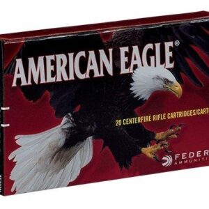 Federal American Eagle Rifle Ammunition .223 Rem 62 gr FMJ 3020 fps 500-ct