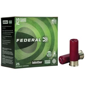 Federal BallistiClean Shotshells 12ga 2-3-4" 9 plts #00 1600 fps 25-ct