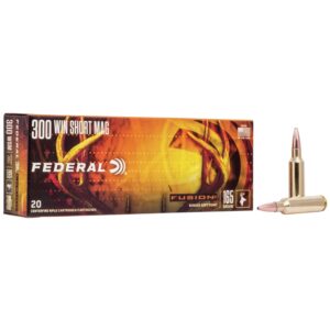 Federal Fusion Rifle Ammunition .300 WSM 165 gr BTSP 3080 fps - 20-ct