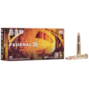 Federal Fusion Rifle Ammunition .30-30 Win 170 gr BTSP 2200 fps - 20-ct