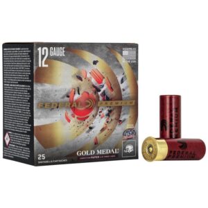 Federal Gold Medal Grand Paper Shotshells 12 ga 2-3-4" 1oz 1290 fps #7.5 25-ct