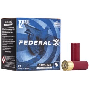 Federal Game-Shok Heavy Field Load 12 ga 2 3-4" 3 1-4 dr 1 1-8 oz #467.58 1255 fps - 25-box