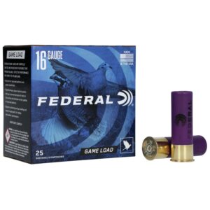 FEDERAL GAME-SHOK GAME LOAD SS 16GA 2-3-4" 2-1-2DE 1OZ 6 AMMO 25RD