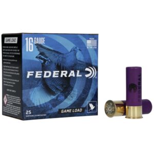 FEDERAL GAME-SHOK GAME LOAD SS 16GA 2-3-4" 2-1-2DE 1OZ 8 AMMO 25RD