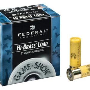 Federal Game-Shok Upland Game Hi Brass Load 20 ga 2 3-4" MAX 1 oz #4  - 25-box