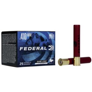 Federal Game-Shok Upland Game - Hi Brass Load - .410ga 3" 11-16oz. #7.5-Shot 25-Box