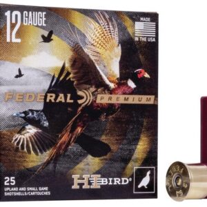 Federal Hi-Bird Shotshells 12ga 2-3-4" 1-1-4oz 1330 fps #5 25-ct