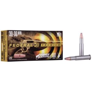 Federal Hammer Down Rifle Ammunition .30-30 Win 150 gr SP 2390 fps 20-ct
