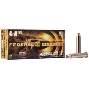 Federal Hammer Down Rifle Ammunition .45-70 Govt 300 gr SP 1850 fps 20-ct