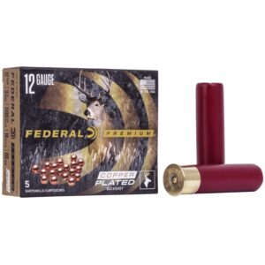 Federal Vital-Shok Buckshot 12ga. 3-1-2" 1100 fps #00  5-ct