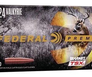 Federal Barnes Rifle Ammuniton .224 Valkyrie 78 gr TSX 20-ct